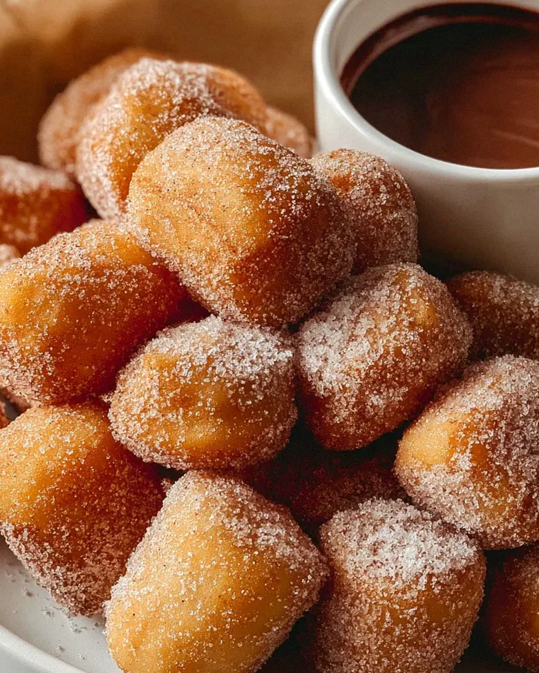 Leckere Churro Bites aus der Heißluftfritteuse Rezept – Schritt 2