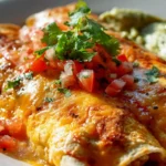 Leckere Frühstücks-Enchiladas mit Wurst & cremigem Rührei