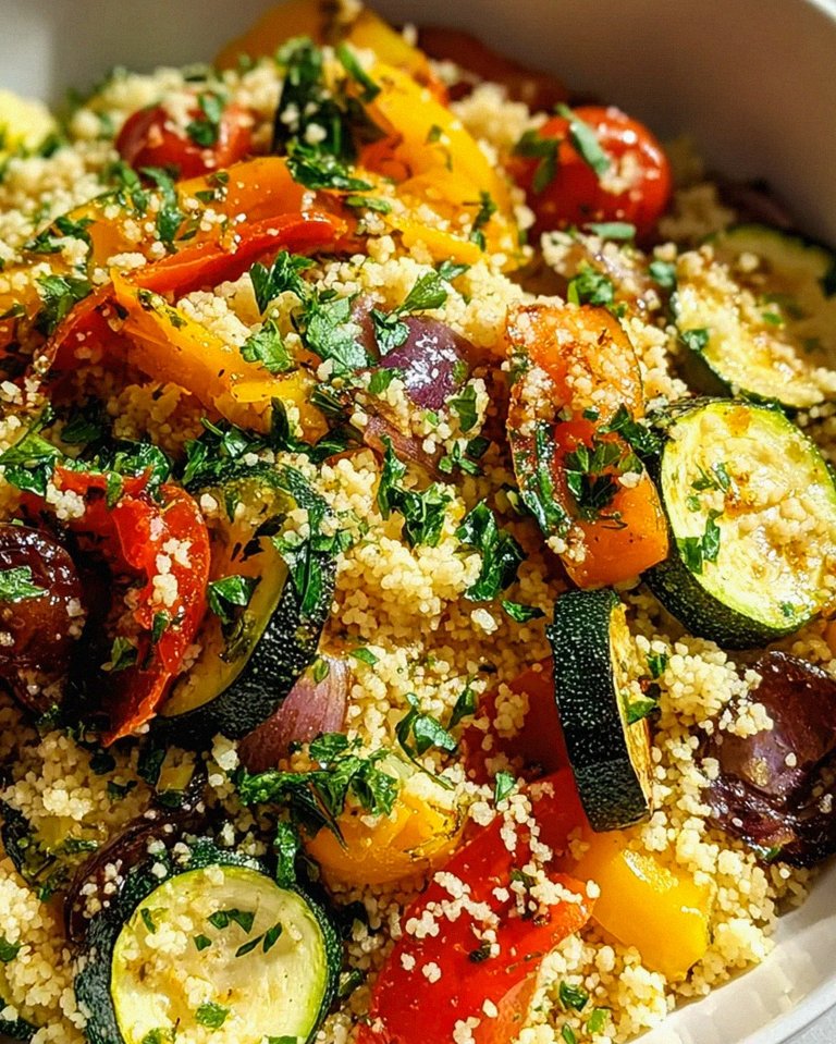 Leckeres Röstgemüse Couscous – Einfach und Gesund Kochen! – Schritt 1
