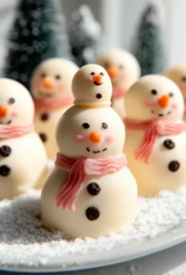 No Bake Schneemann-Trüffel: Leckeres Rezept für Weihnachten!