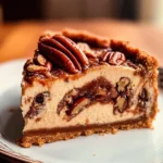 Pekannusstorte mit cremigem Käsekuchenkern