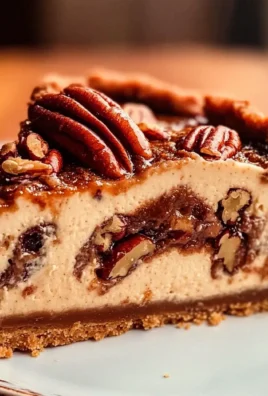 Pekannusstorte mit cremigem Käsekuchenkern