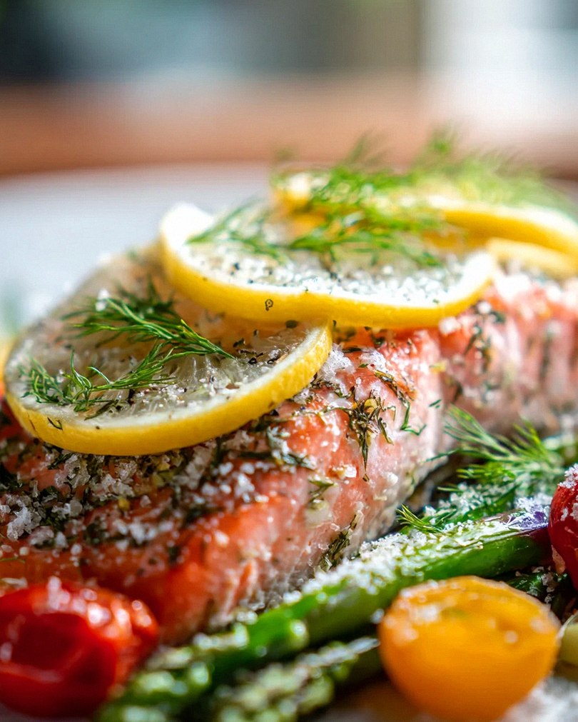 Perfekte Zitronen-Dill Lachs Folienpäckchen – Gesund & easy – Schritt 1