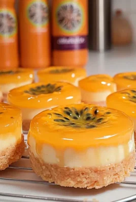 Pfirsich-Maracuja-Joghurt-Törtchen für Genießer