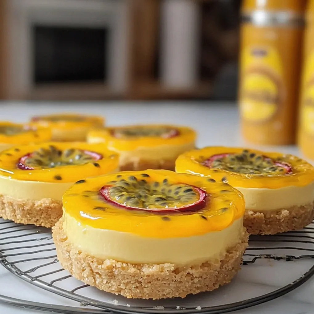 Pfirsich-Maracuja-Joghurt-Törtchen für Genießer – Schritt 1