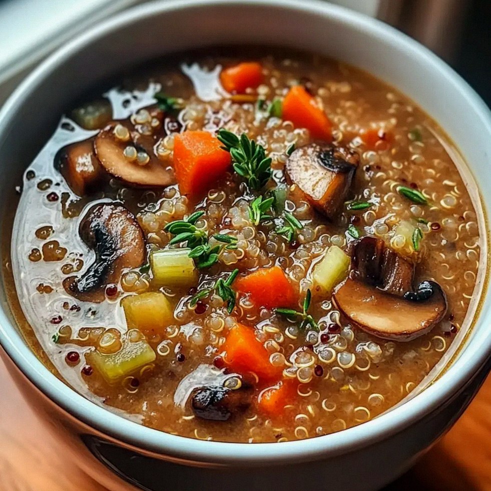 Pilz-Quinoa-Suppe für gesunde Wohlfühltage – Schritt 2