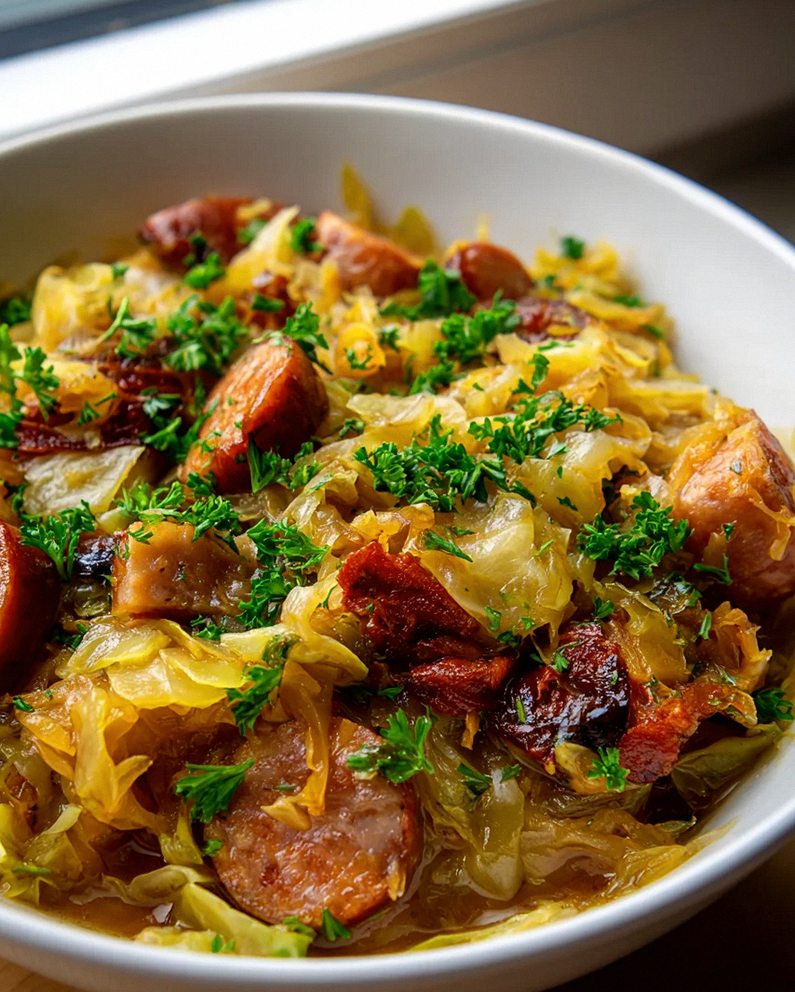Polnischer Bigos: Herzhafter Rindfleisch-Kohl-Eintopf-Genuss – Schritt 2
