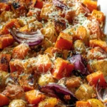 Roasted Pumpkin & Potatoes from the Sheet – Simply Delicious!