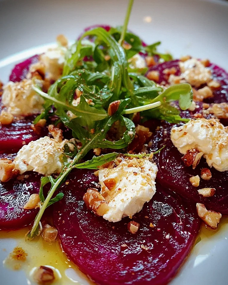 Rote Bete-Carpaccio