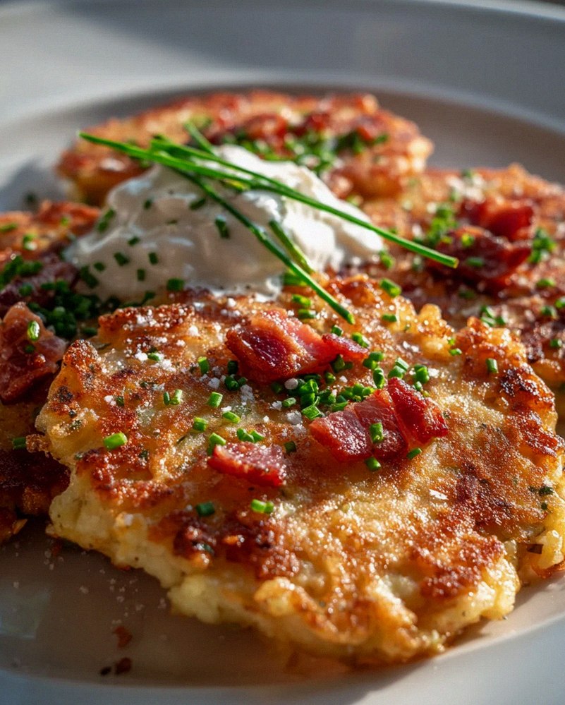 Rustikale Kürbis-Kartoffel-Puffer mit Rind – Herzhaft Lecker