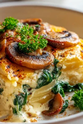 Rustikaler Kartoffel-Spinat-Pilz Auflauf – Herzhaft & Lecker!