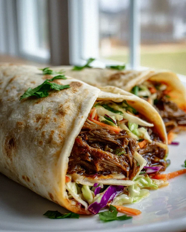 Saftiger Bbq Pulled Beef Slaw Wrap – einfach unwiderstehlich! – Schritt 2