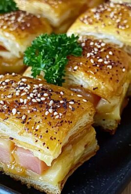 Schnelle Blätterteig-Puten-Käse-Snacks für jedes Event!
