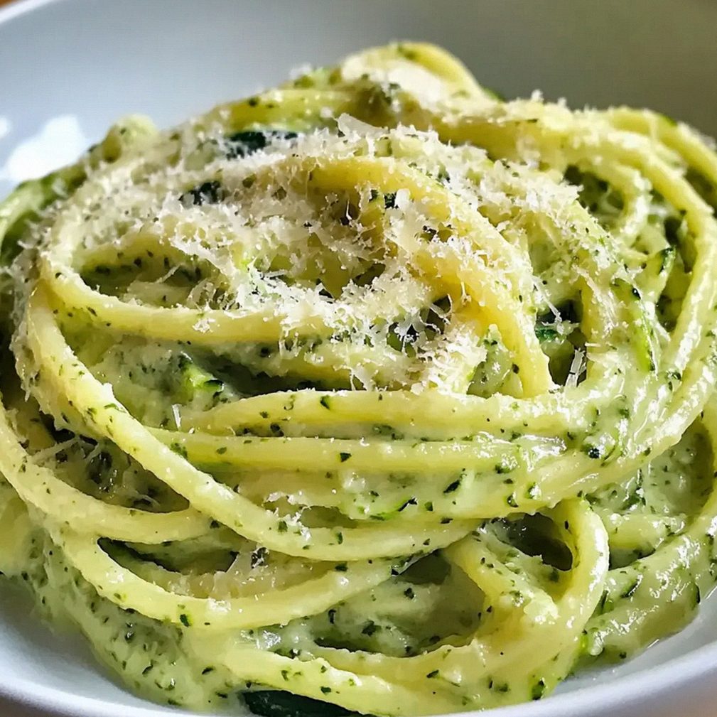 Schnelle cremige Zucchini-Pasta in 15 Minuten – Schritt 1