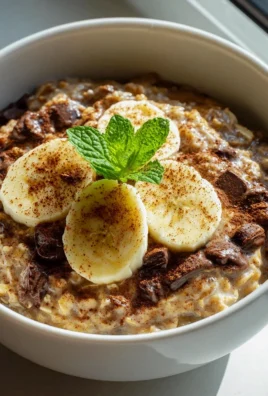 Schokoladen-Bananen Baked Oats: Lecker und gesund genießen!