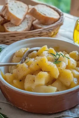 Schwäbischer Kartoffelsalat mit Brühe Rezept einfach zubereiten