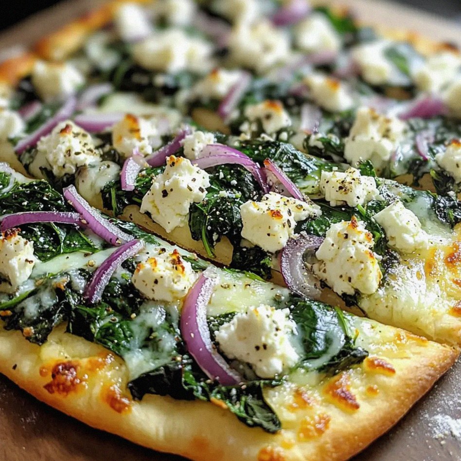 Spinat Feta Fladenbrot in nur 20 Minuten – Schritt 1
