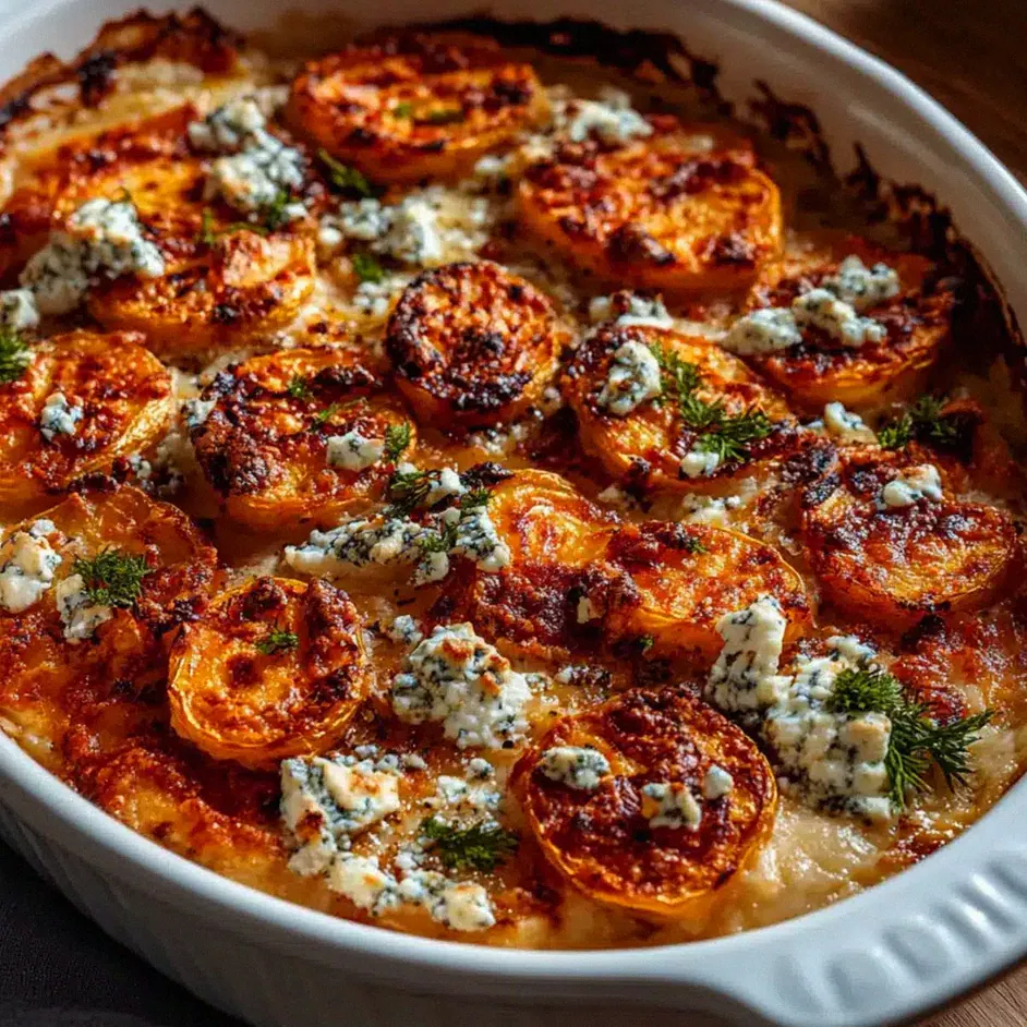 Süßkartoffel-Gratin mit Feta – Süß & Herzhaft – Schritt 2