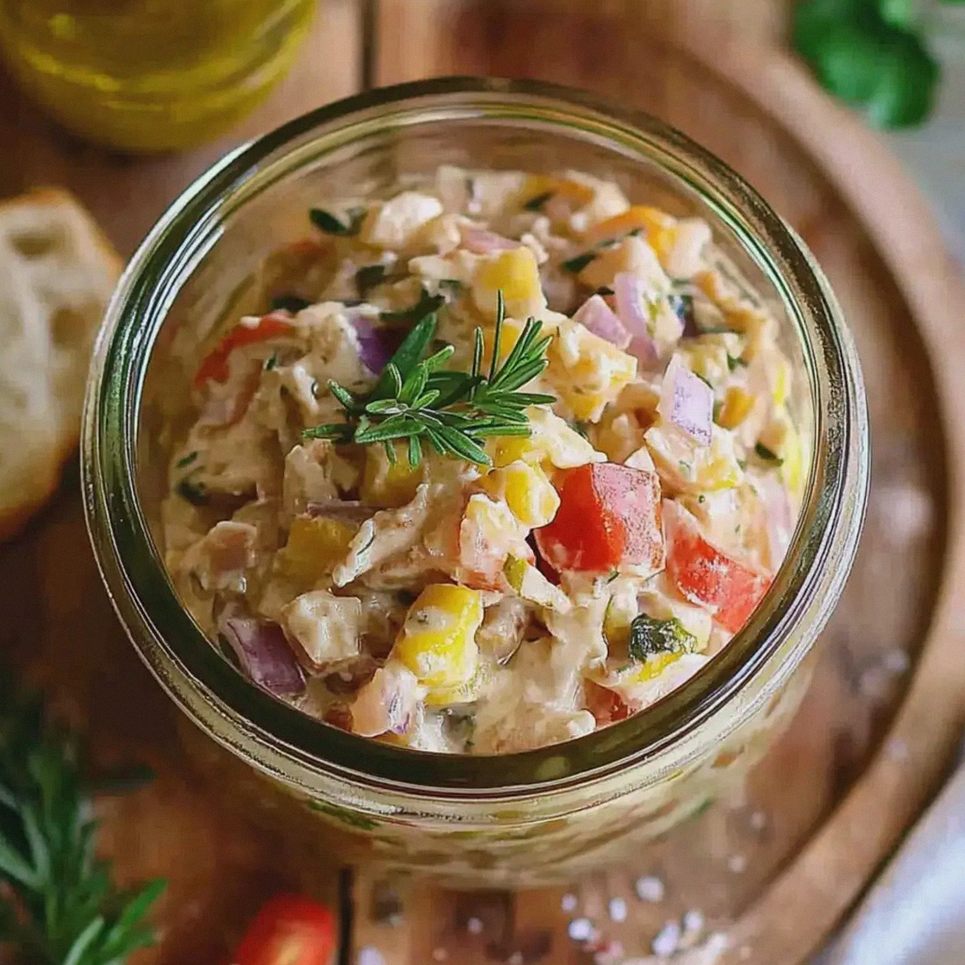 Thunfischsalat mit Ei und Gurken – Schritt 1
