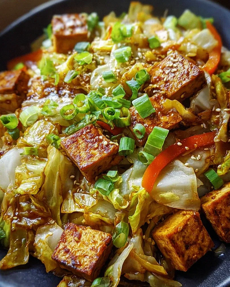 Tofu Kohlgemüse Pfanne – Schritt 2