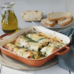 Zucchini Cannelloni mit Ricotta Spinat selbst gemacht