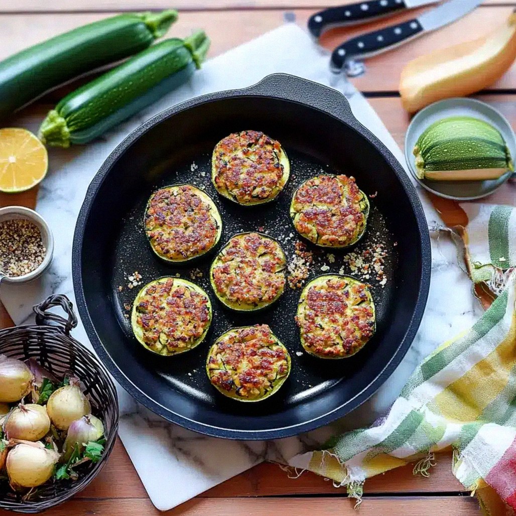 Zucchini Puffer – einfach & schnell – Schritt 1