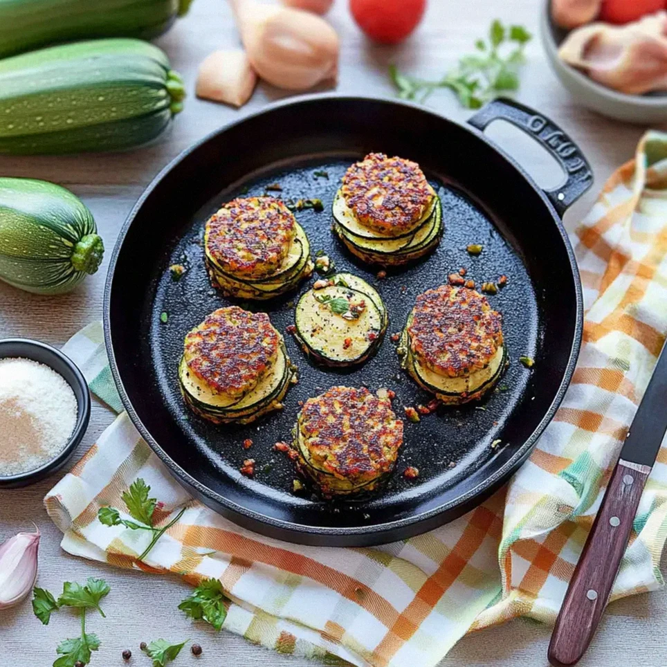 Zucchini Puffer – einfach & schnell – Schritt 2